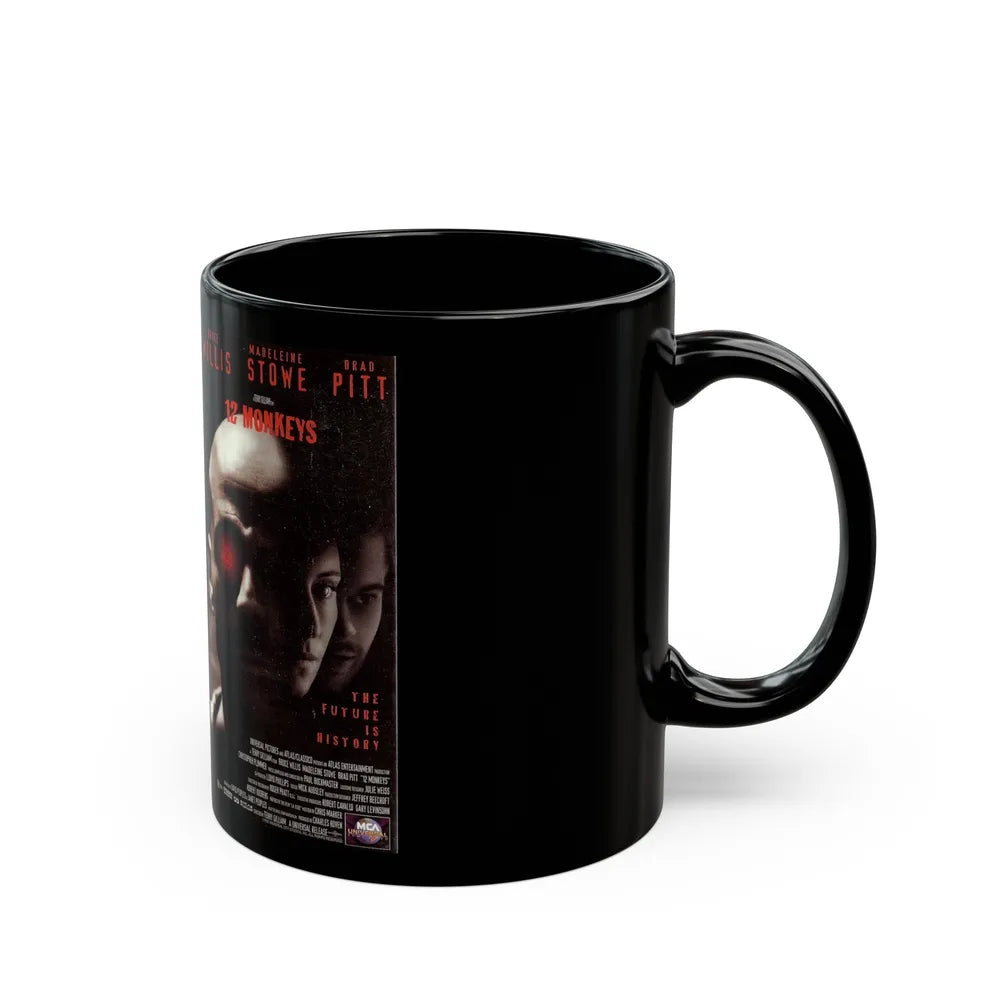 12 MONKEYS (VHS COVER) - Black Coffee Mug-Go Mug Yourself