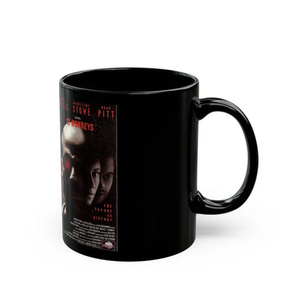 12 MONKEYS (VHS COVER) - Black Coffee Mug-Go Mug Yourself