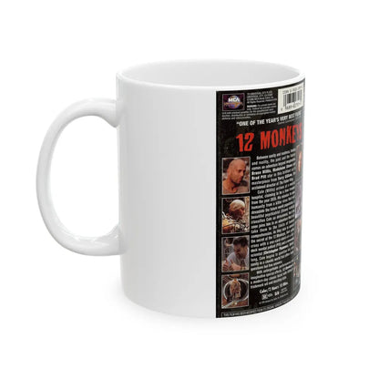 12 MONKEYS (VHS COVER) - White Coffee Mug-Go Mug Yourself