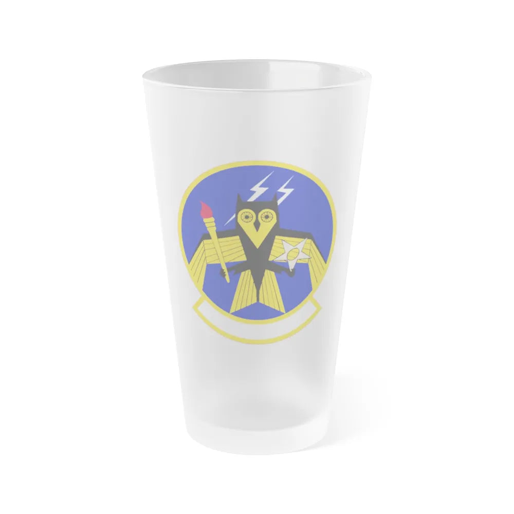 12 Operations Support Squadron AETC (U.S. Air Force) Frosted Pint Glass 16oz-16oz-Frosted-Go Mug Yourself