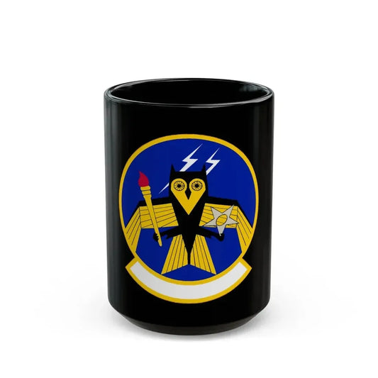 12 Operations Support Squadron AETC (U.S. Air Force) Black Coffee Mug 15oz - Go Mug Yourself
