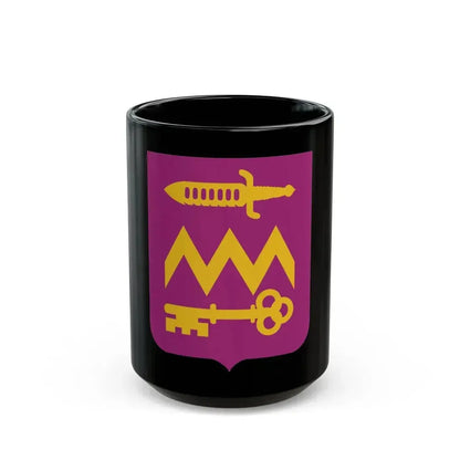 12 Ordnance Battalion 2 (U.S. Army) Black Coffee Mug 15oz - Go Mug Yourself