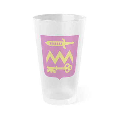 12 Ordnance Battalion 2 (U.S. Army) Frosted Pint Glass 16oz Default Title - Go Mug Yourself