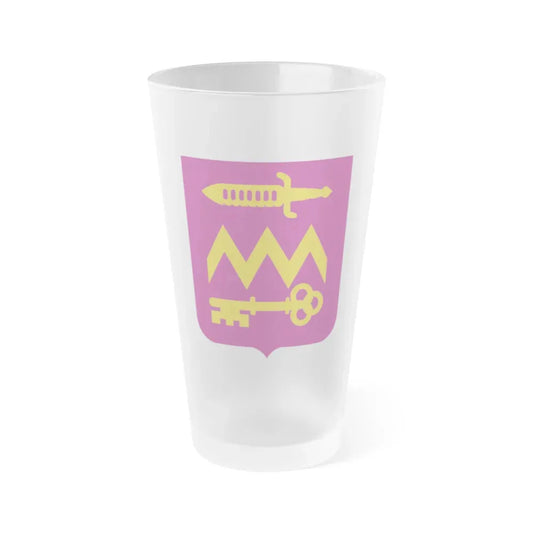 12 Ordnance Battalion 2 (U.S. Army) Frosted Pint Glass 16oz Default Title - Go Mug Yourself