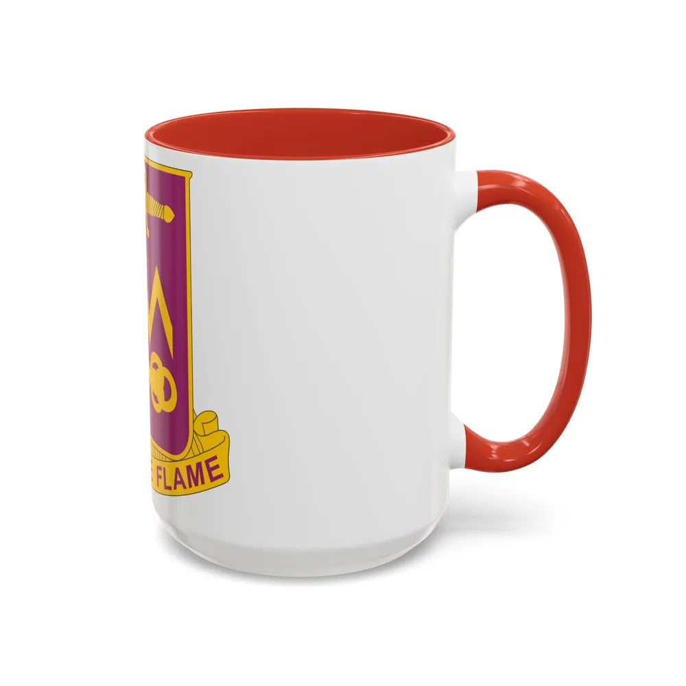 12 Ordnance Battalion (U.S. Army) Accent Coffee Mug-Go Mug Yourself