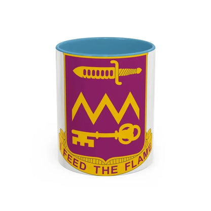 12 Ordnance Battalion (U.S. Army) Accent Coffee Mug 11oz Light Blue - Go Mug Yourself