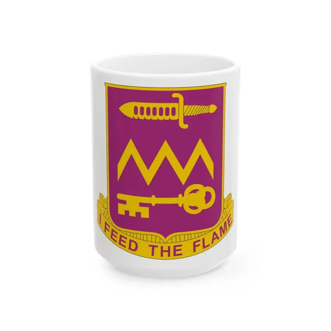 12 Ordnance Battalion (U.S. Army) White Coffee Mug 15oz - Go Mug Yourself