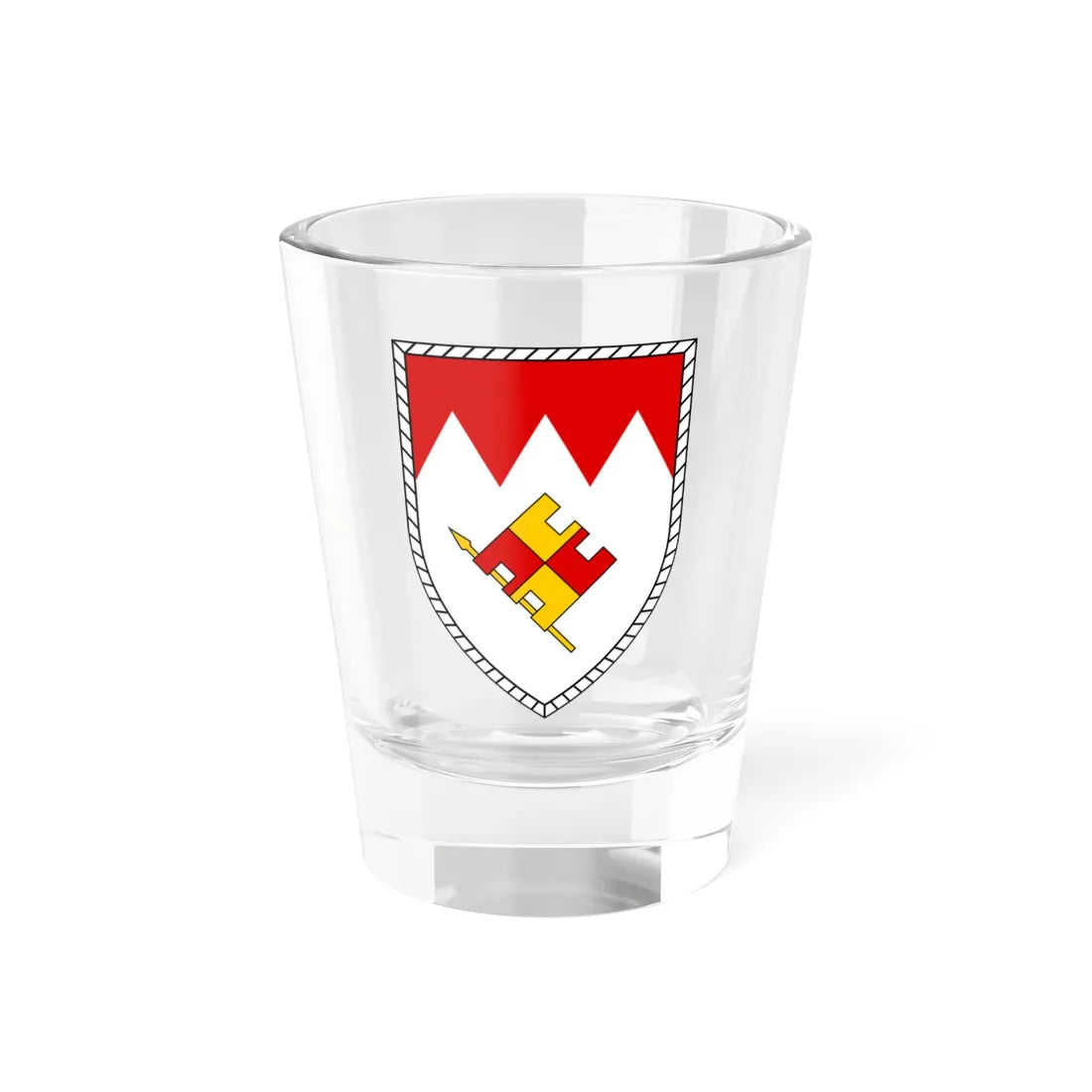 12. PzDiv (Germany) (Coat of Arms) Shot Glass 1.5oz 1.5oz - Go Mug Yourself
