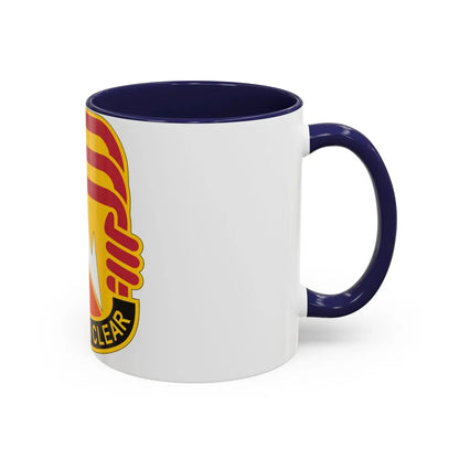 12 Signal Group (U.S. Army) Accent Coffee Mug-Go Mug Yourself