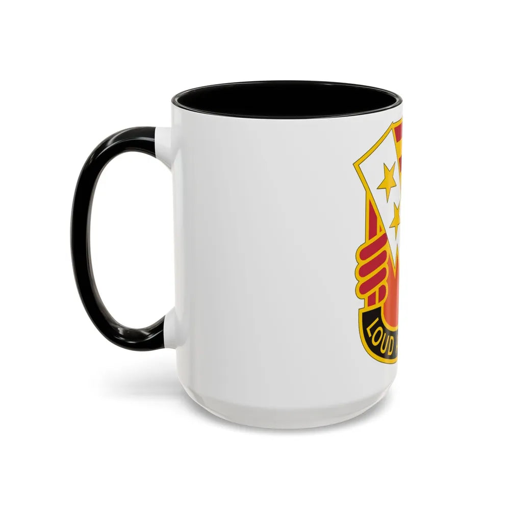 12 Signal Group (U.S. Army) Accent Coffee Mug-Go Mug Yourself