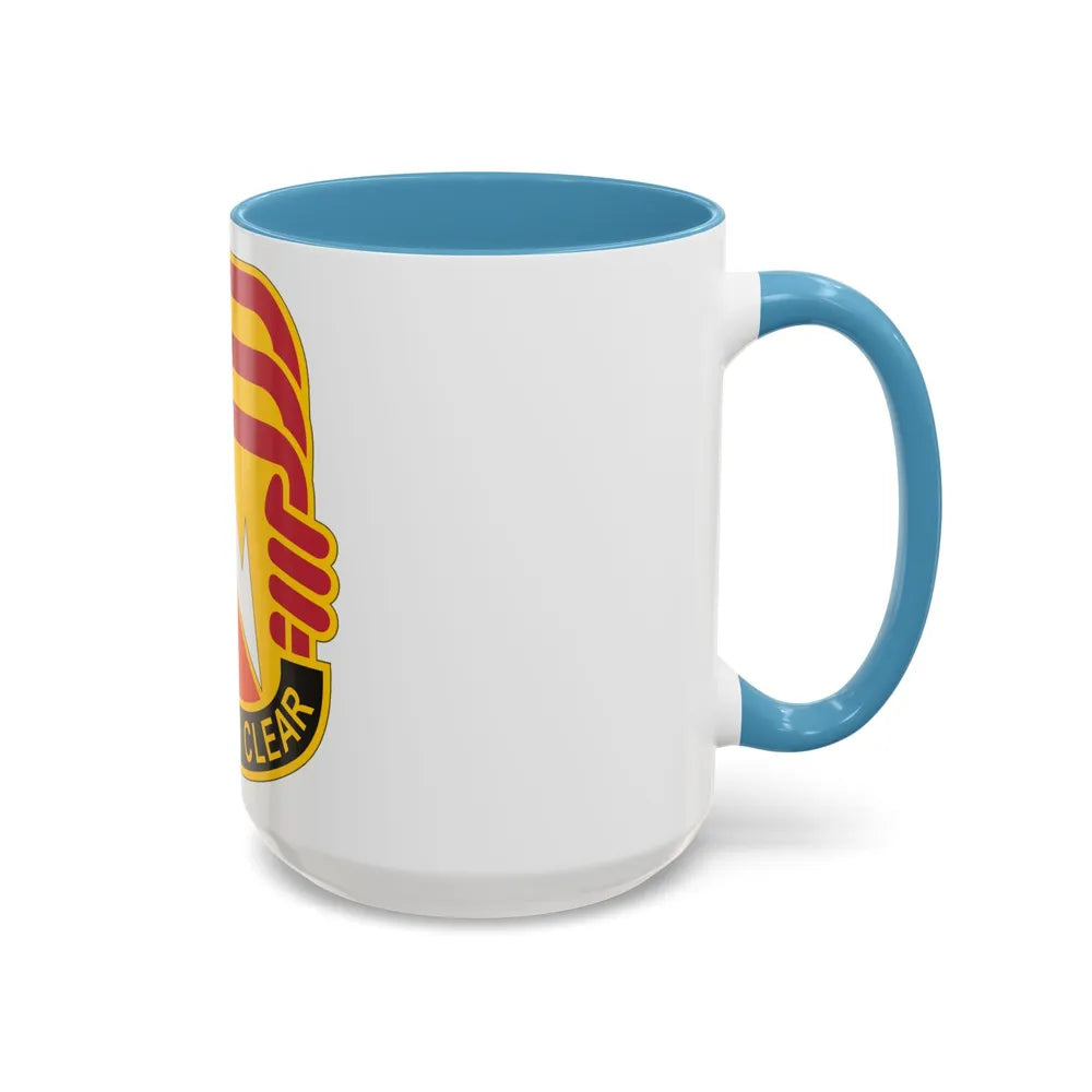 12 Signal Group (U.S. Army) Accent Coffee Mug-Go Mug Yourself