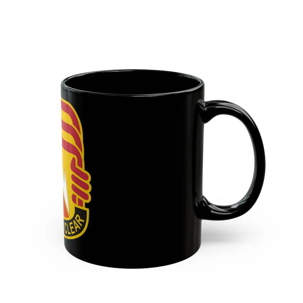 12 Signal Group (U.S. Army) Black Coffee Mug-Go Mug Yourself