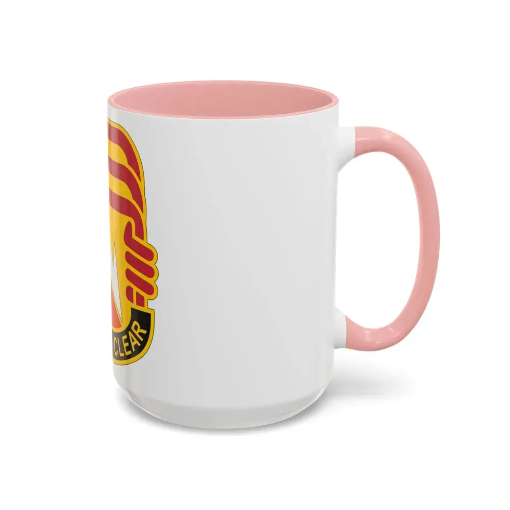 12 Signal Group (U.S. Army) Accent Coffee Mug - Go Mug Yourself