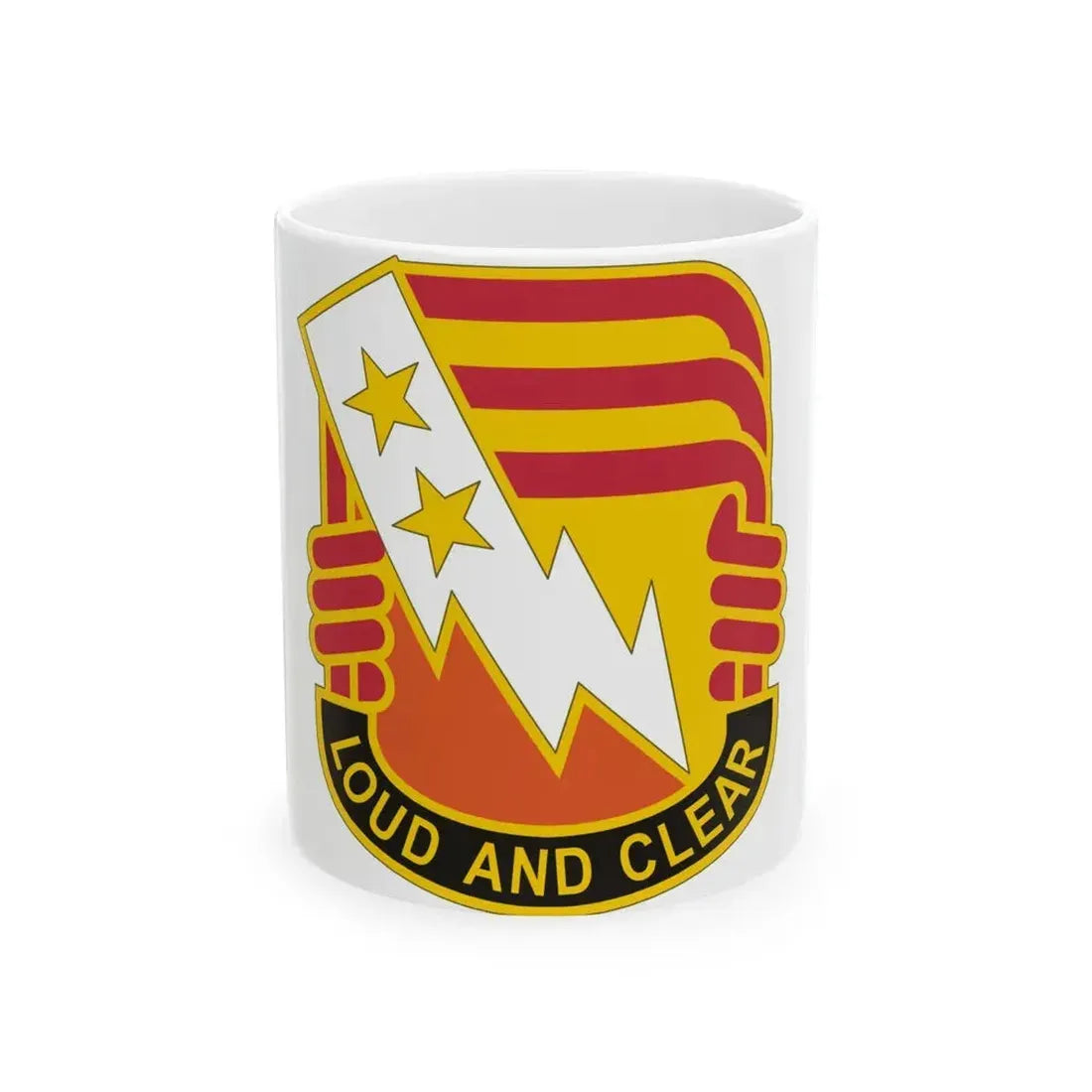 12 Signal Group (U.S. Army) White Coffee Mug 11oz - Go Mug Yourself