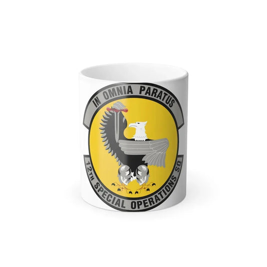 12 Special Operations Squadron AFSOC (U.S. Air Force) Color Changing Coffee Mug 11oz - Go Mug Yourself