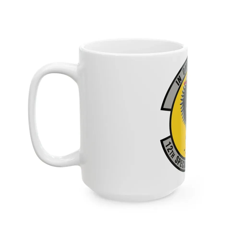 12 Special Operations Squadron AFSOC (U.S. Air Force) White Coffee Mug - Go Mug Yourself