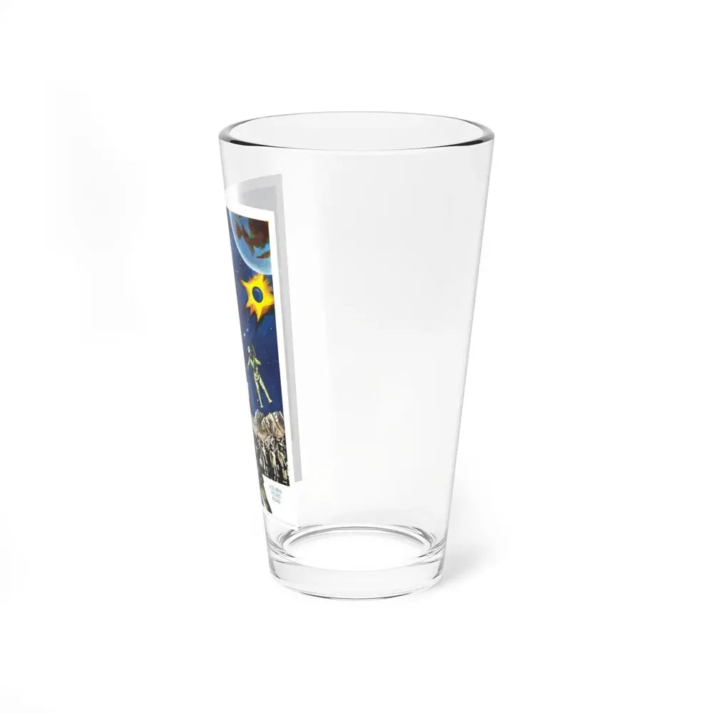 12 TO THE MOON 1960 Movie Poster - Pint Glass 16oz - Go Mug Yourself