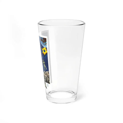 12 TO THE MOON 1960 Movie Poster - Pint Glass 16oz - Go Mug Yourself