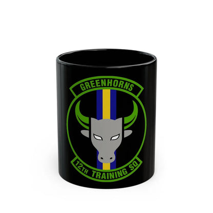 12 Training Sq AETC (U.S. Air Force) Black Coffee Mug-11oz-Go Mug Yourself