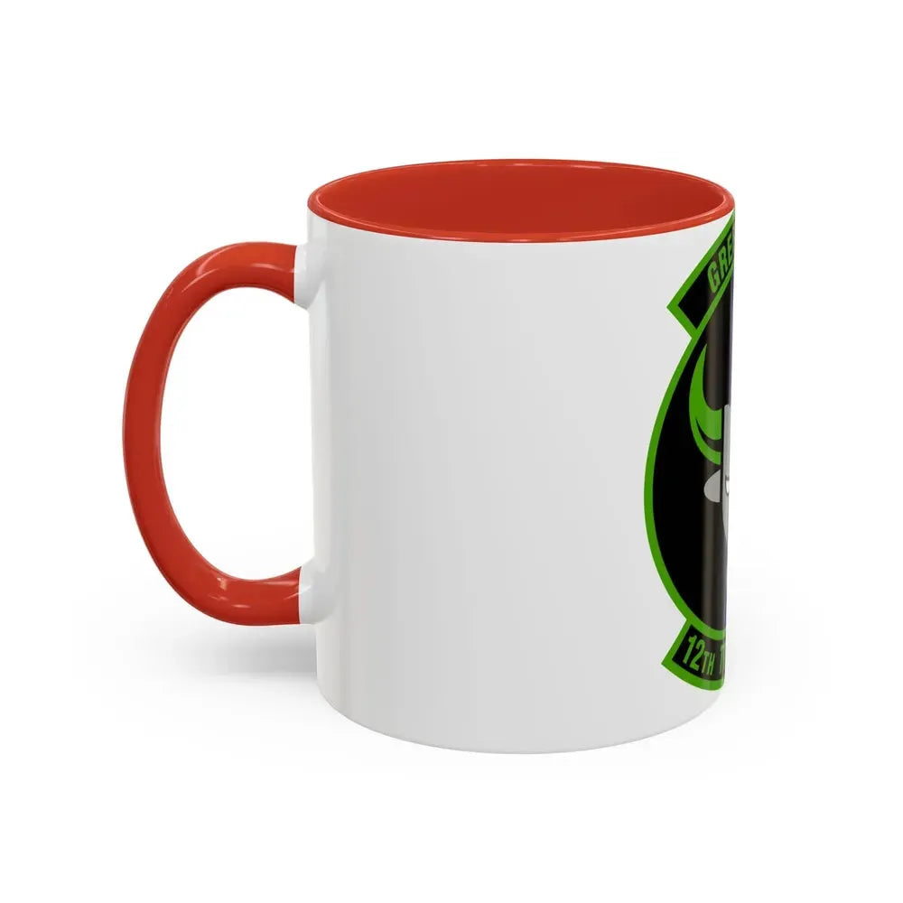 12 Training Sq AETC (U.S. Air Force) Accent Coffee Mug - Go Mug Yourself