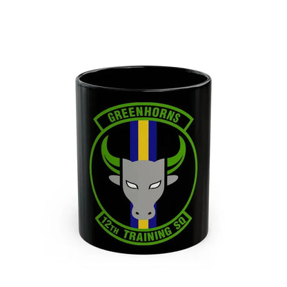 12 Training Sq AETC (U.S. Air Force) Black Coffee Mug 11oz - Go Mug Yourself