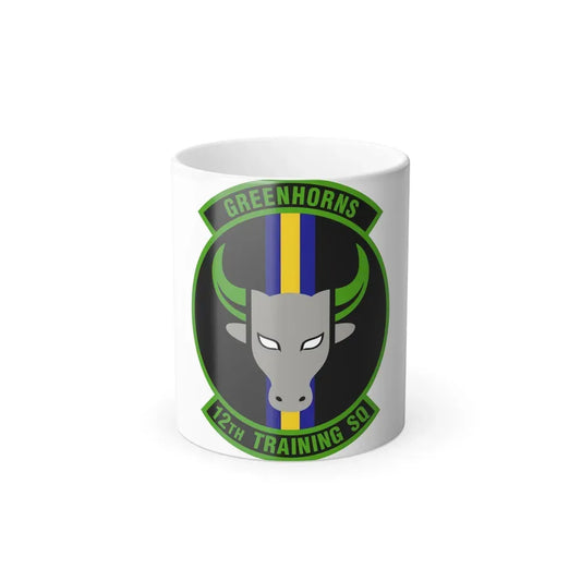 12 Training Sq AETC (U.S. Air Force) Color Changing Coffee Mug 11oz - Go Mug Yourself