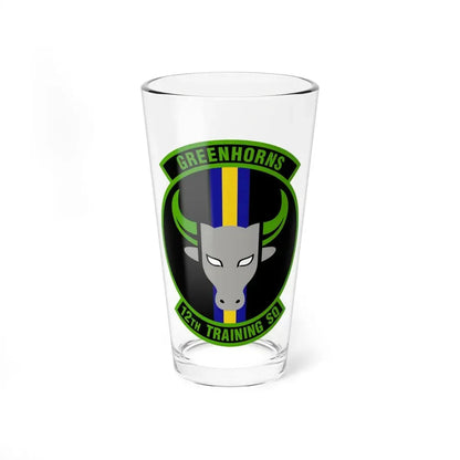 12 Training Sq AETC (U.S. Air Force) Pint Glass 16oz 16oz - Go Mug Yourself