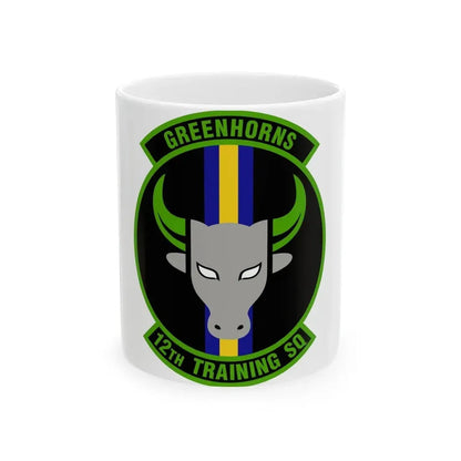 12 Training Sq AETC (U.S. Air Force) White Coffee Mug - Go Mug Yourself