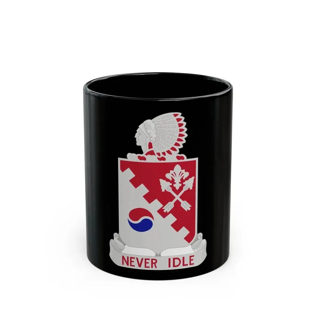 120 Engineer Battalion (U.S. Army) Black Coffee Mug 11oz - Go Mug Yourself