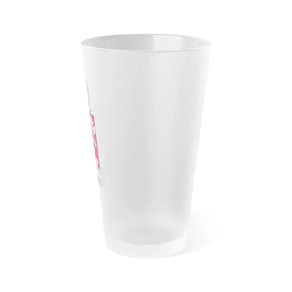 120 Engineer Battalion (U.S. Army) Frosted Pint Glass 16oz - Go Mug Yourself