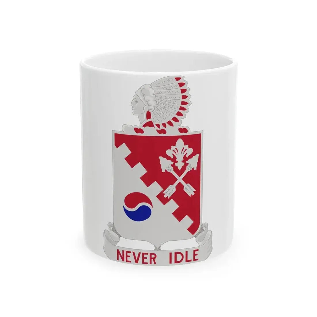 120 Engineer Battalion (U.S. Army) White Coffee Mug 11oz - Go Mug Yourself