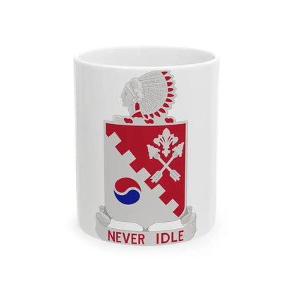 120 Engineer Battalion (U.S. Army) White Coffee Mug 11oz - Go Mug Yourself