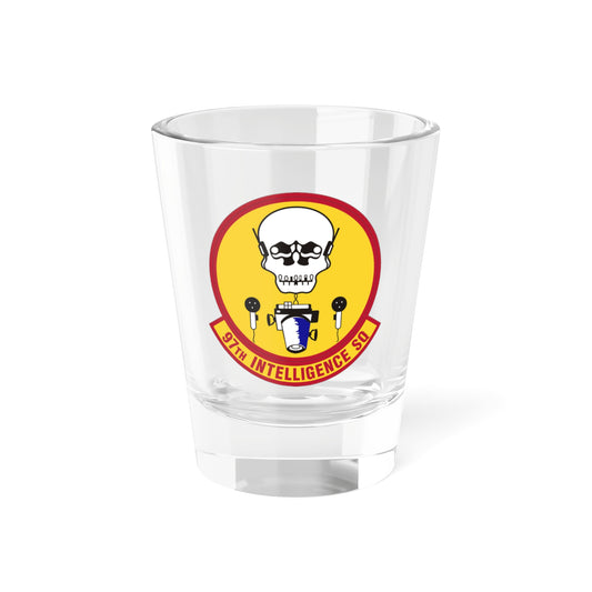 97th Intelligence Squadron (U.S. Air Force) Shot Glass 1.5oz