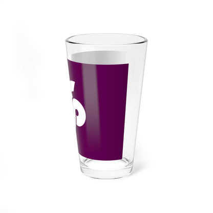 Flag of Mutsu Aomori (Japan) Pint Glass 16oz