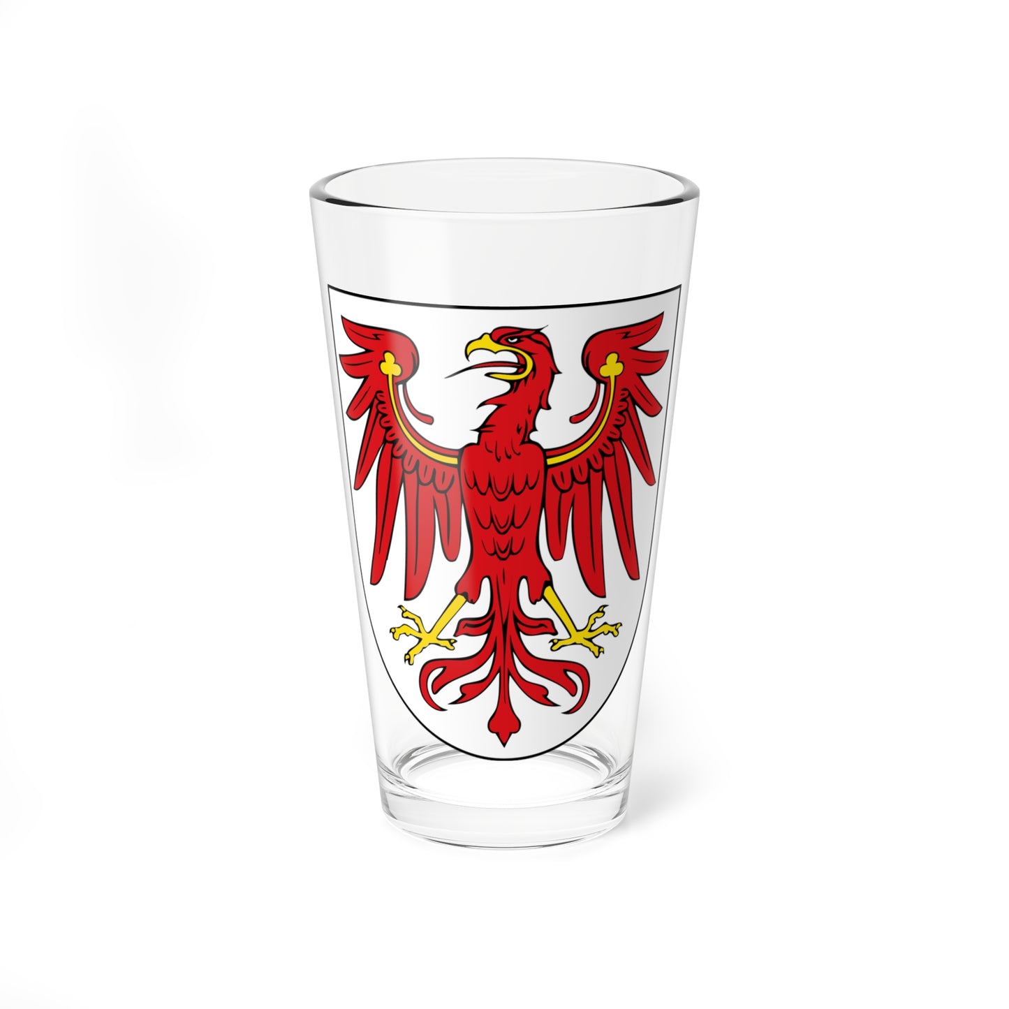 DEU Brandenburg COA (Germany) (Coat of Arms) Pint Glass 16oz