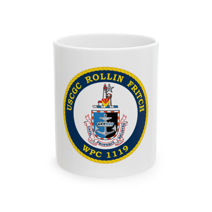 USCGC Rollin Fritch WPC 1119 (U.S. Coast Guard) White Coffee Mug
