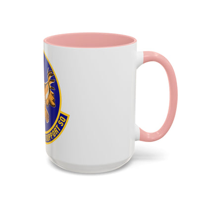 318th Operations Support Squadron (U.S. Air Force) Accent Coffee Mug