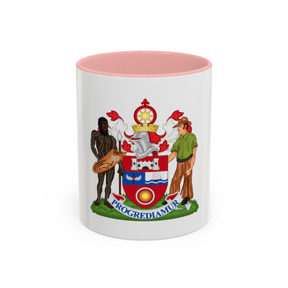 Coat of Arms Darwin Australia - Accent Coffee Mug