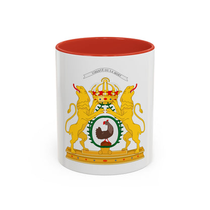 Coat of arms of the First Empire of Haiti - Accent Coffee Mug