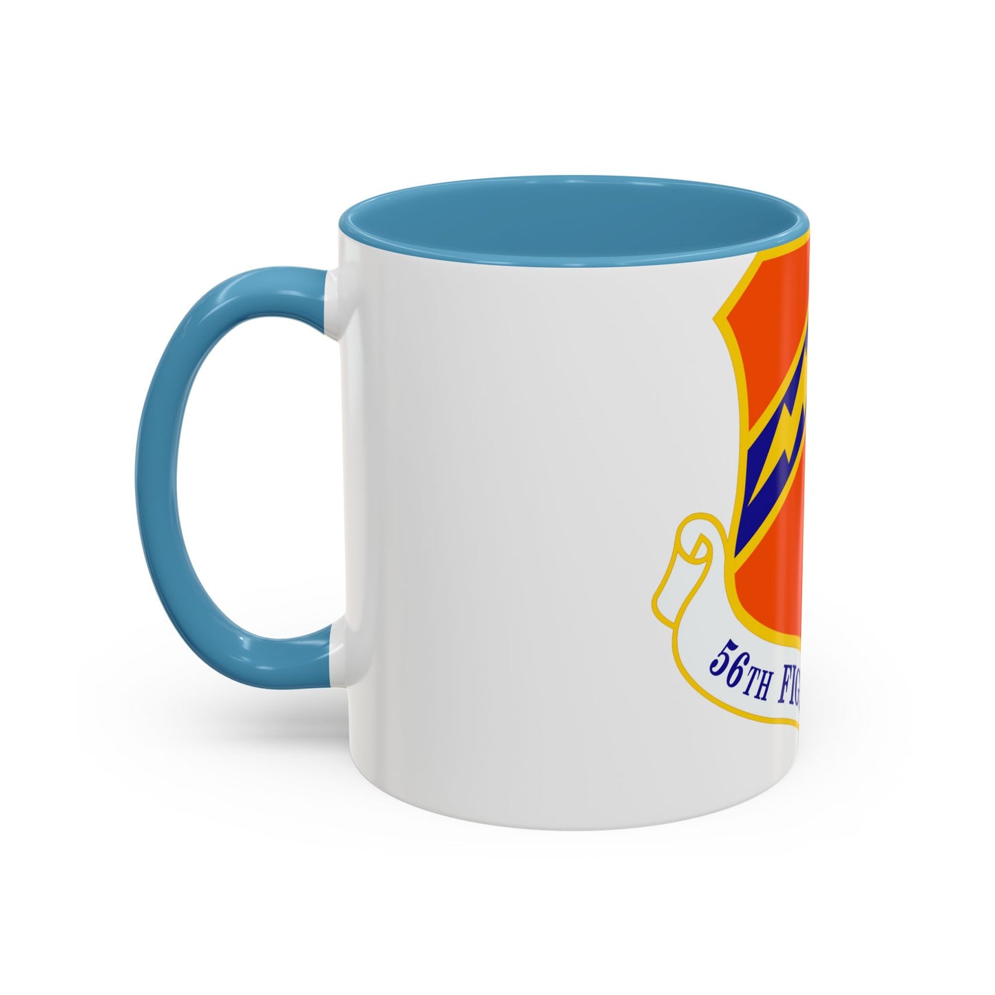 56th Fighter Wing (U.S. Air Force) Accent Coffee Mug