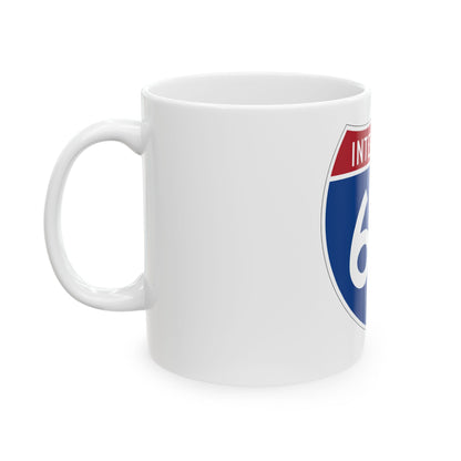 Interstate 65 (U.S. Highways) White Coffee Mug