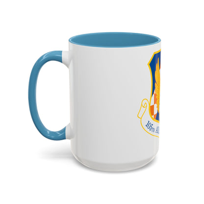 105th Airlift Wing (U.S. Air Force) Accent Coffee Mug