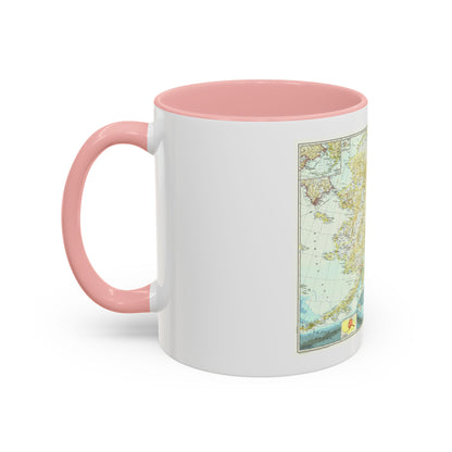 USA - Alaska (1956) (Map) Accent Coffee Mug