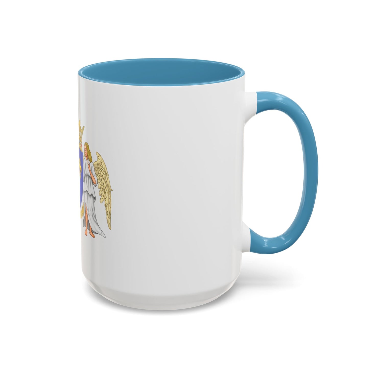 Royal Coat of Arms of Valois France - Accent Coffee Mug