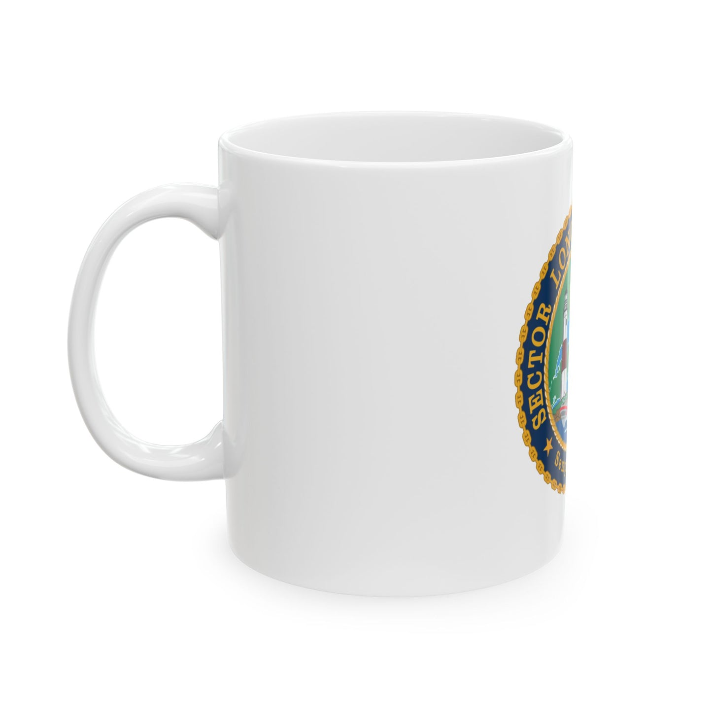 USCG Sector Long Island Sound (U.S. Coast Guard) White Coffee Mug