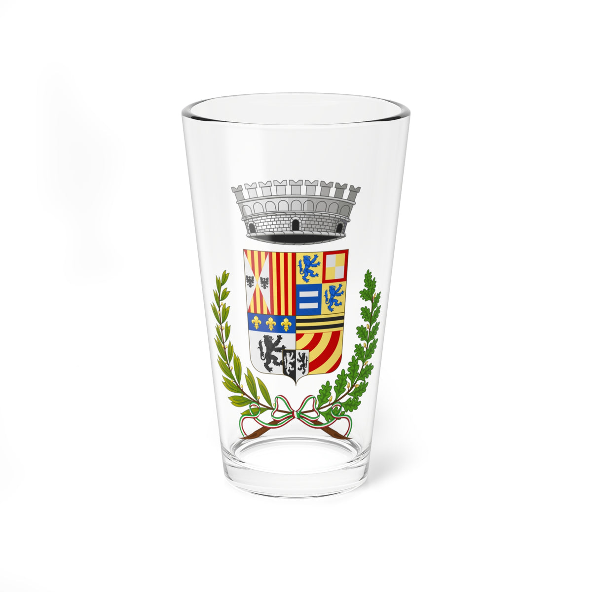 Monterosso Almo-Stemma (Italy) (Coat of Arms) Pint Glass 16oz