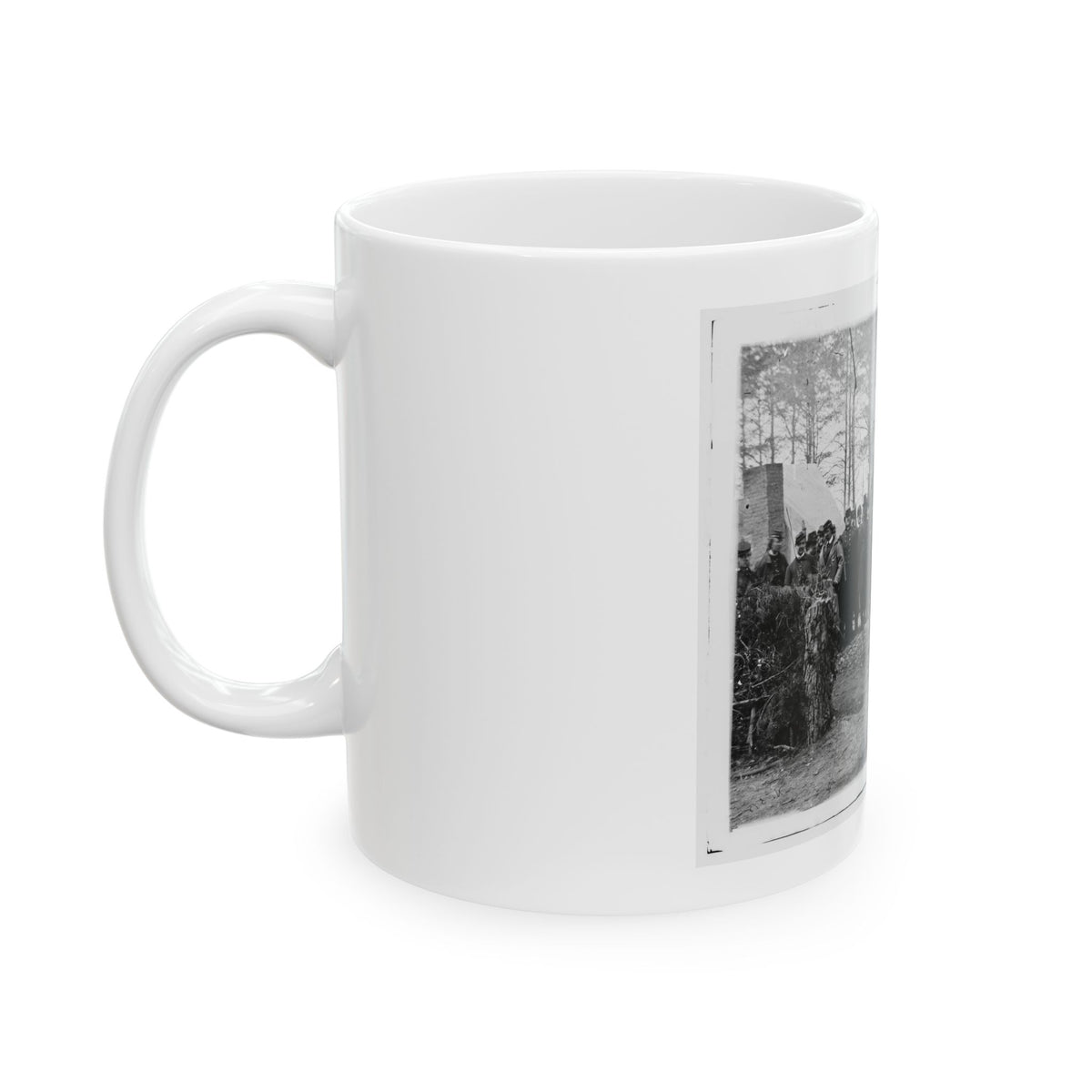 Brandy Station, Virginia (Vicinity). Gen. George G. Meade And Staff (U.S. Civil War) White Coffee Mug