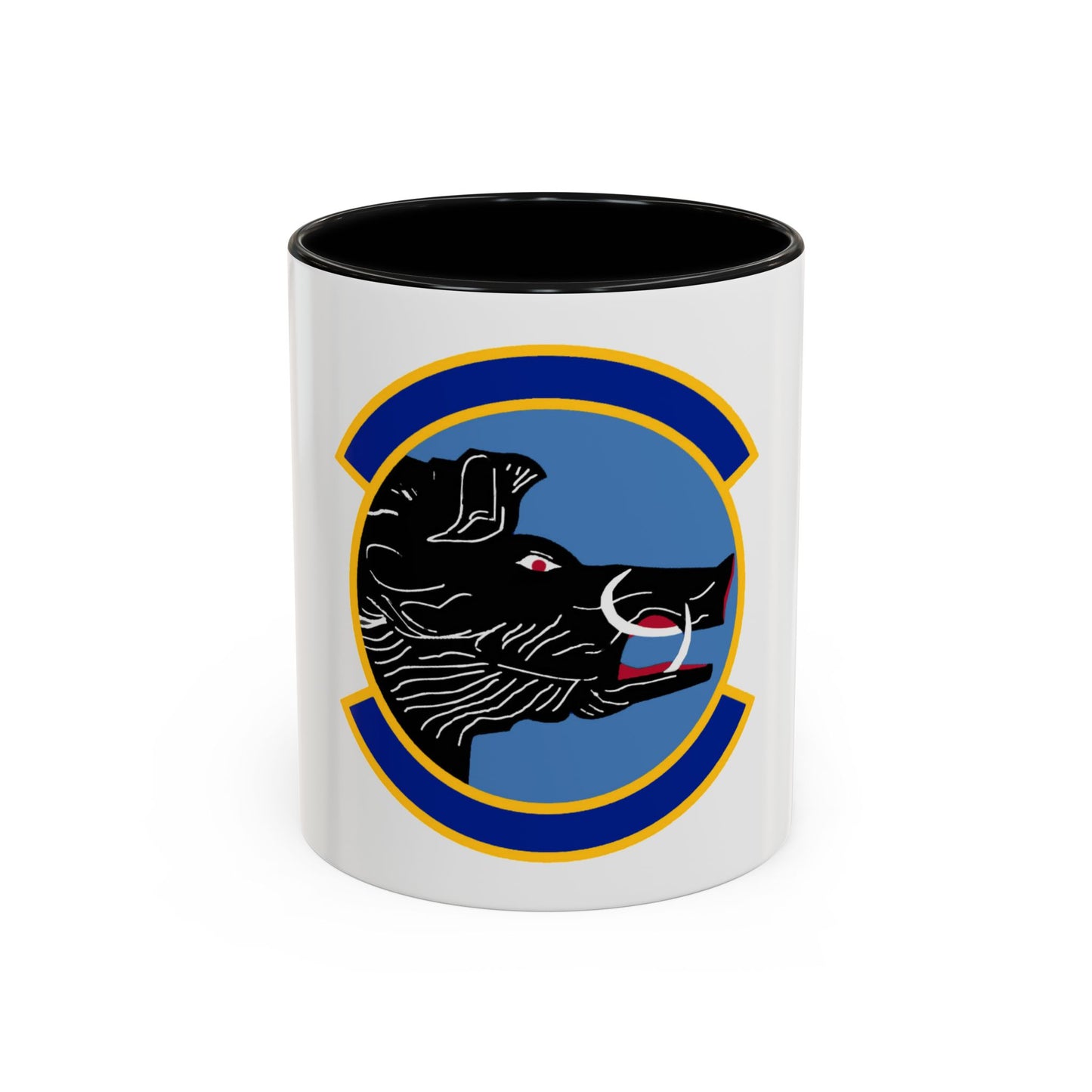 390 Electronic Combat Squadron ACC (U.S. Air Force) Accent Coffee Mug
