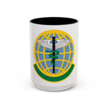 325 Medical Operations Squadron ACC (U.S. Air Force) Accent Coffee Mug