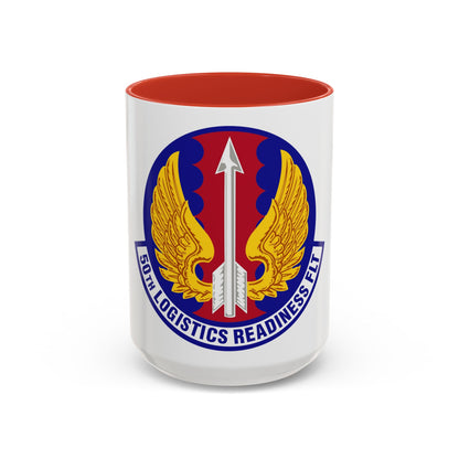 50th Logistics Readiness Flight (U.S. Air Force) Accent Coffee Mug